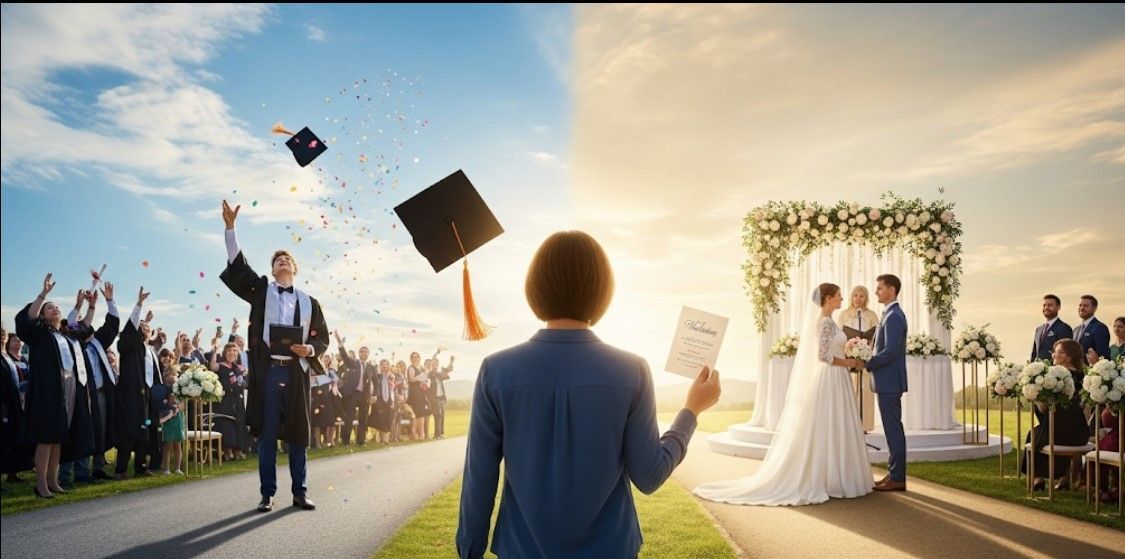 AITA for choosing to attend my brother’s graduation over my mother’s wedding?