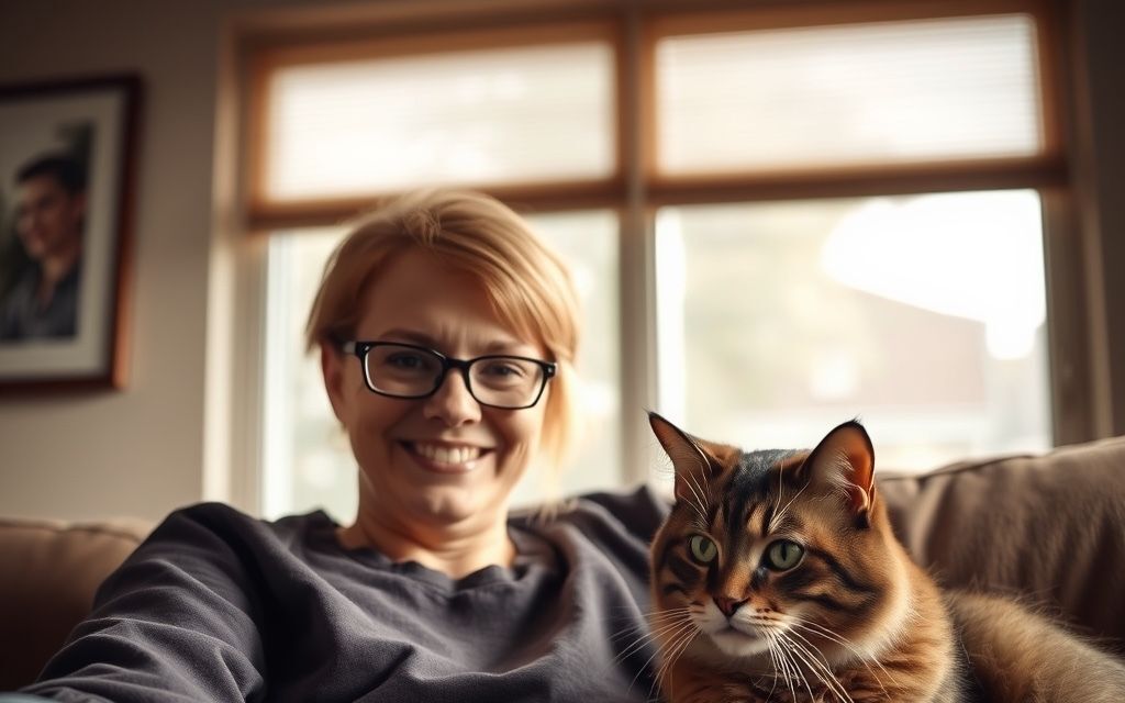 AITA for telling our mutual friends the real reason I adopted a cat?