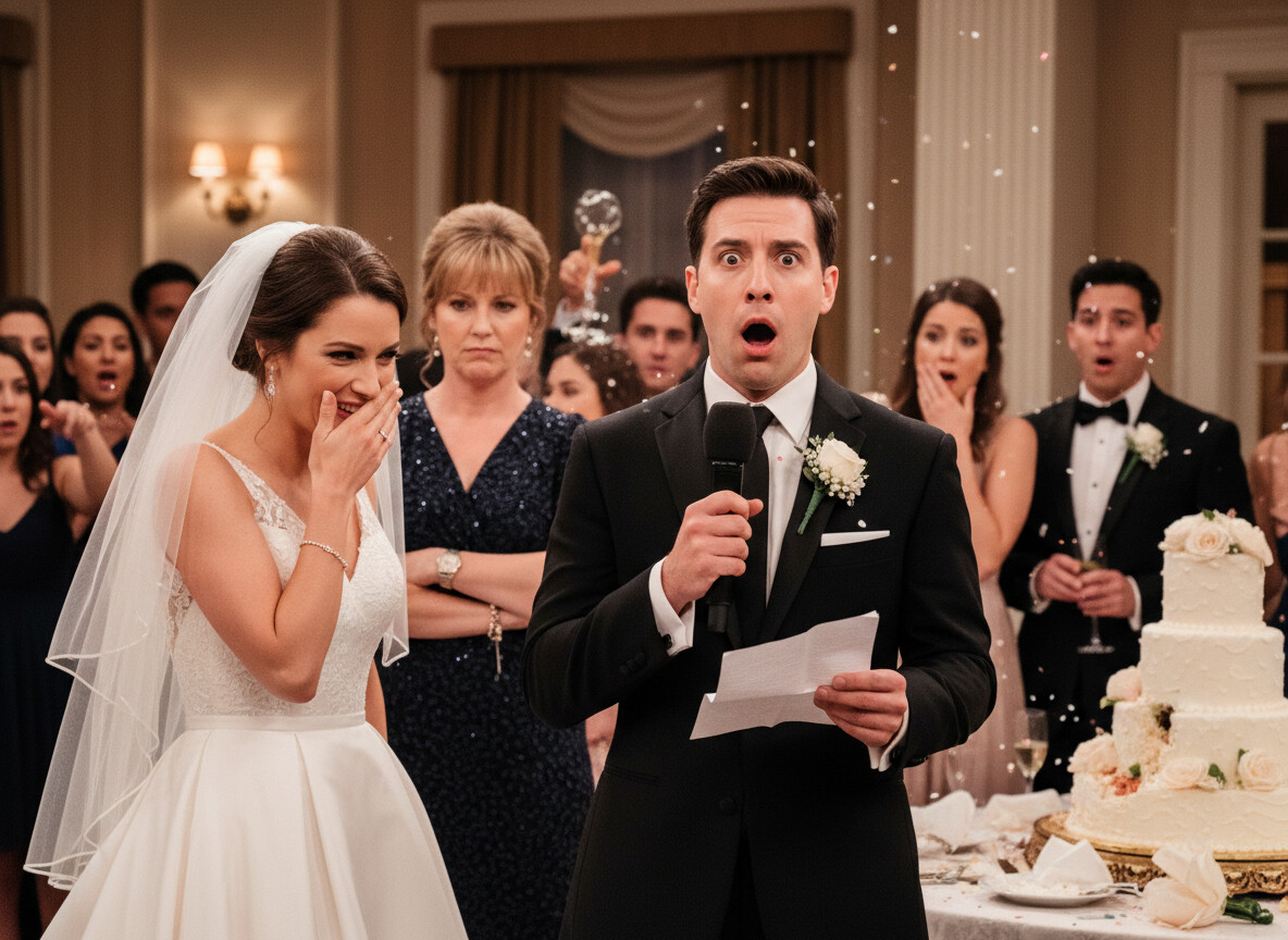 I made a joke at my wedding and found out the truth.