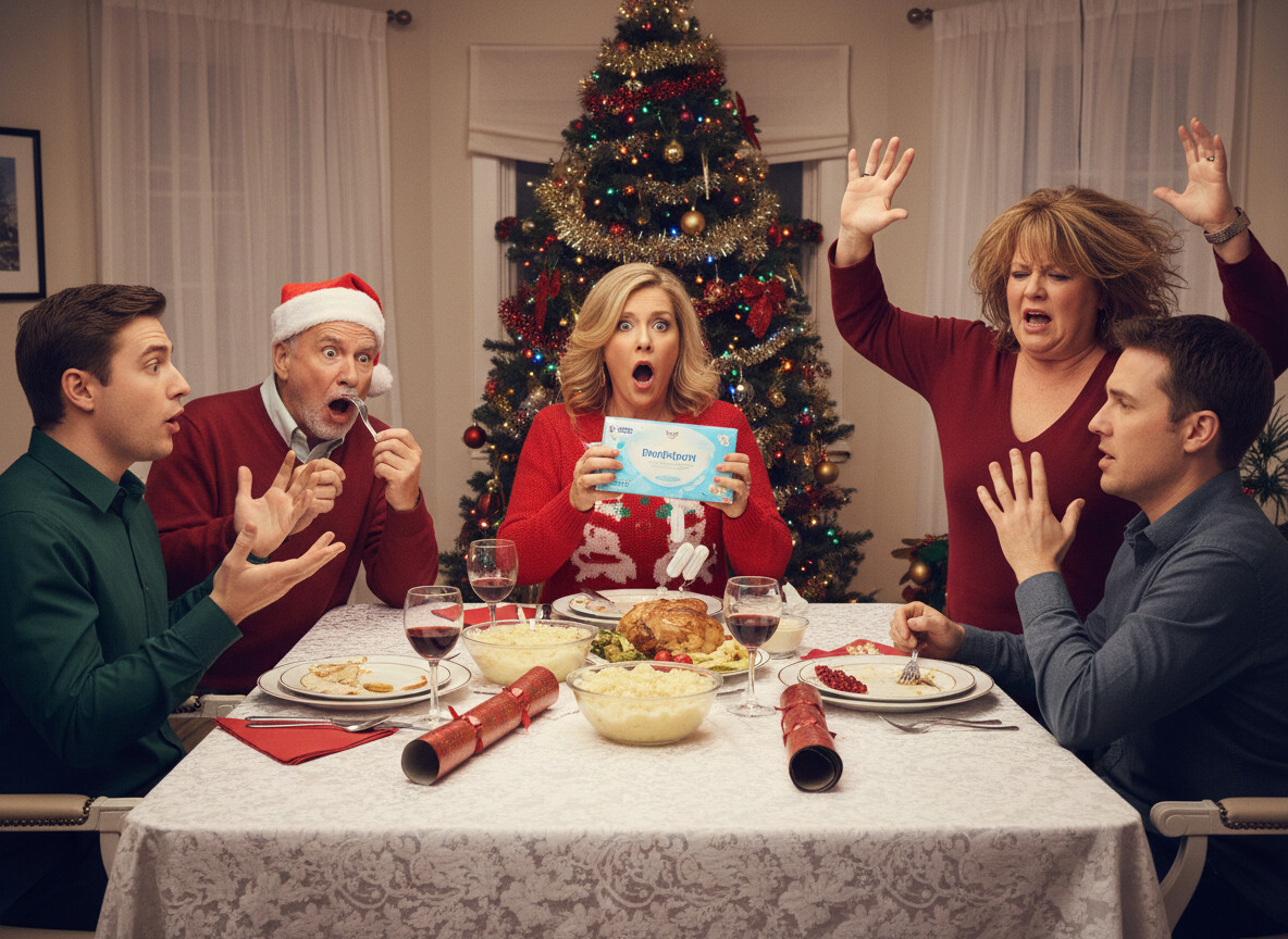 Redditor Kicks Out Her Sister-In-Law During Christmas Dinner After She Makes a Scene Over a Box of Tampons