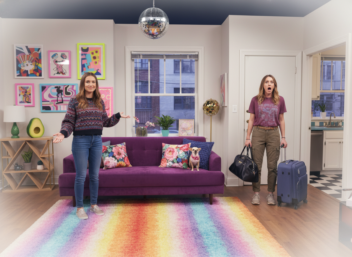 AITA for redecorating my apartment while my roommate was away?