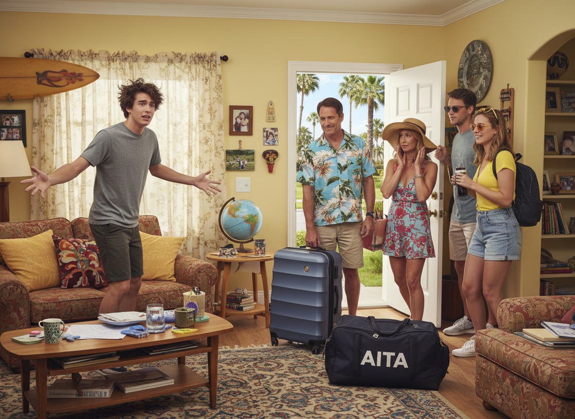 Lady Wrestles With Heartache After Being Excluded From Family Vacation For The Umpteenth Time