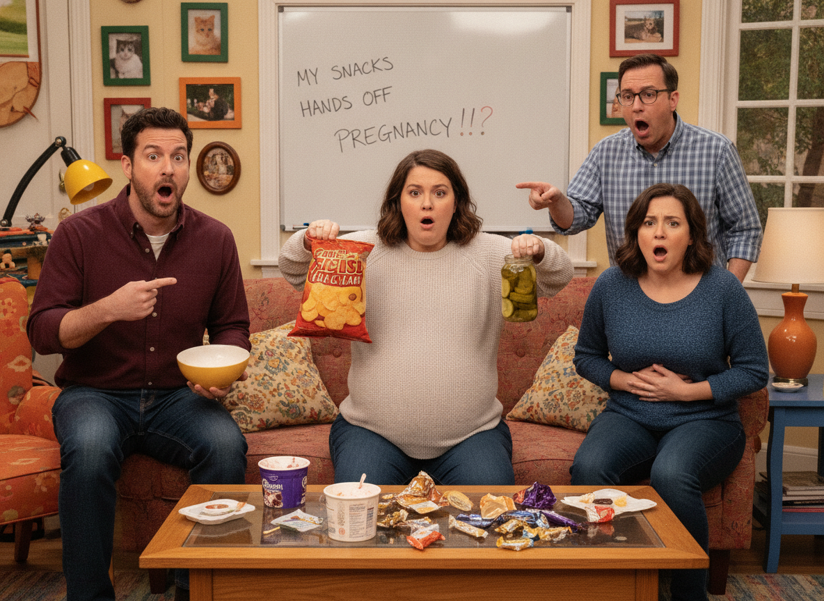 AITAH For reclaiming my pregnancy snacks and not telling people about the pregnancy?