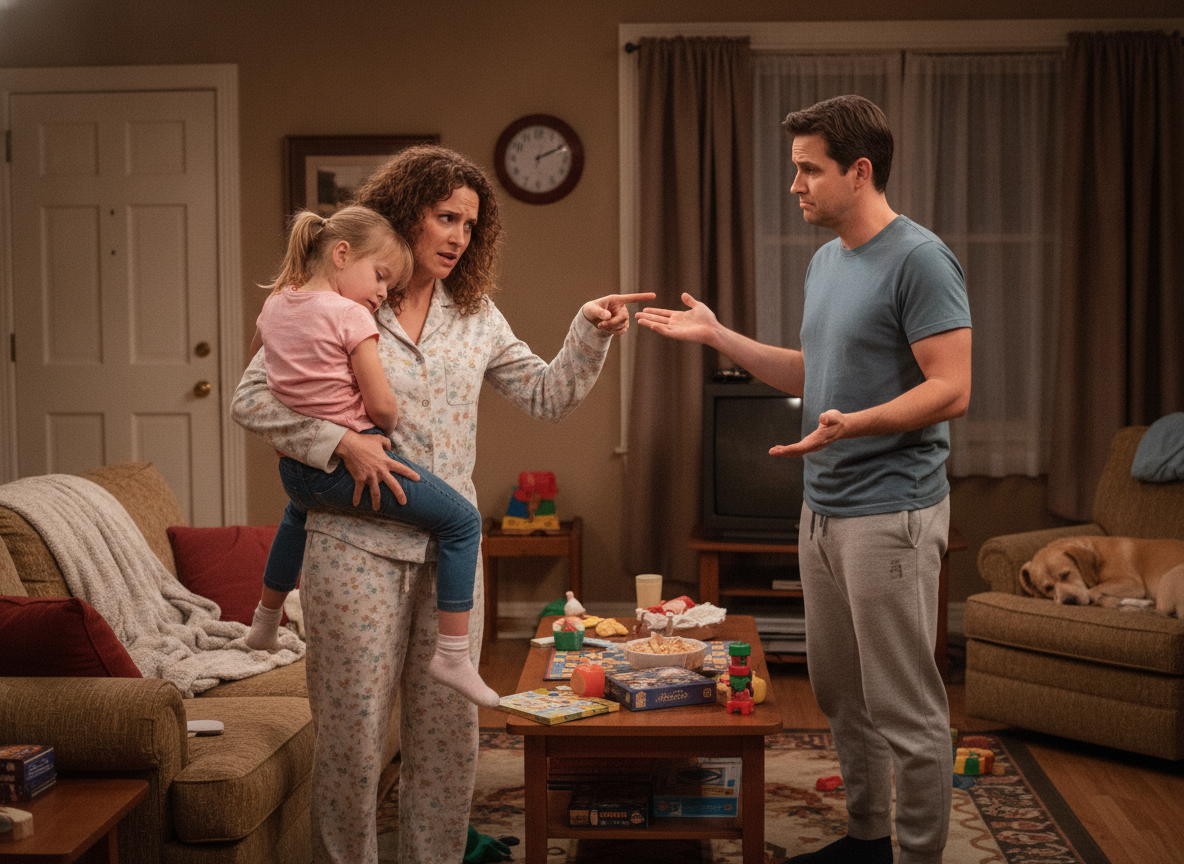 AITA ? I asked my gf if she can put her 3 year old daughter to bed by midnight?