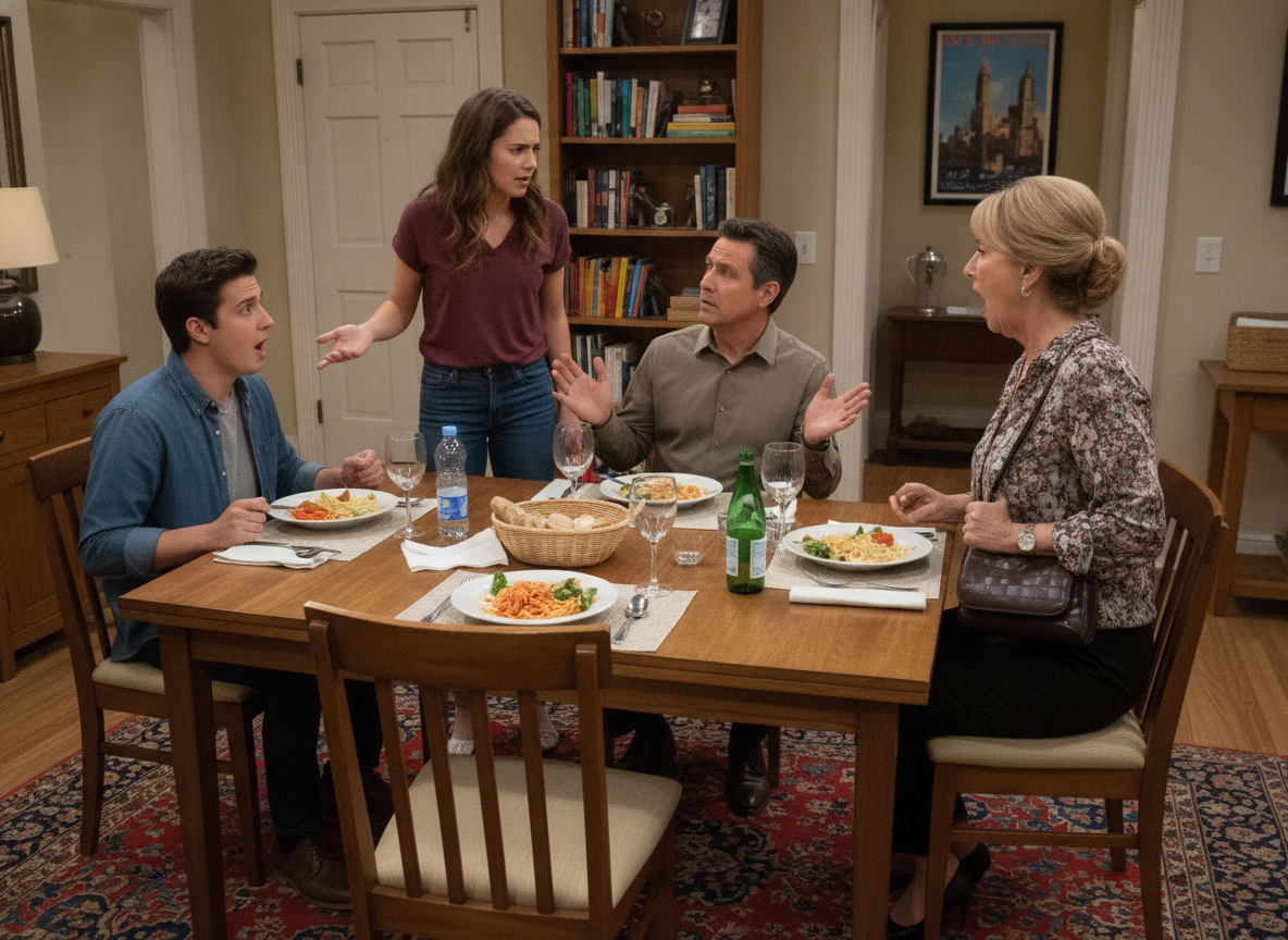 AITA for telling my mom to leave my apartment in the middle of a family lunch
