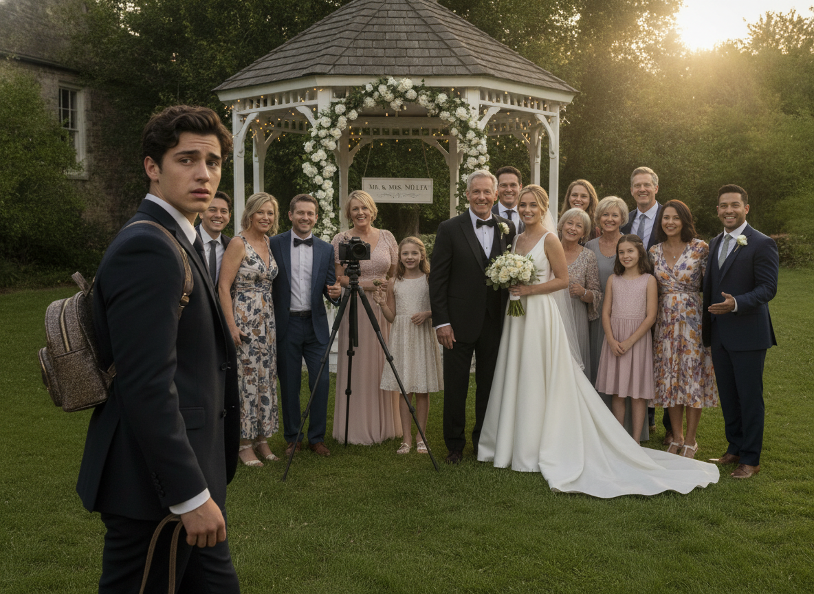 AITAH for walking out of my dad’s wedding after he excluded me from the family photos?